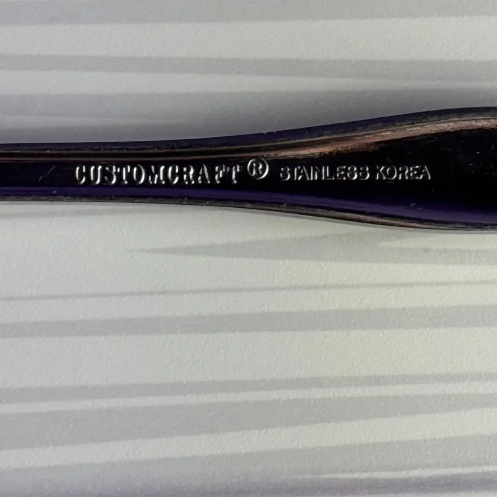 Customcraft Serving Fork Stainless Korea Replacement Flatware Cold Meat MCM